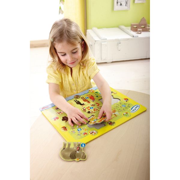 ХАБА ОБРАЗОВАТЕЛЕН ПЪЗЕЛ ЧИСЛА И ЖИВОТНИ (3+)