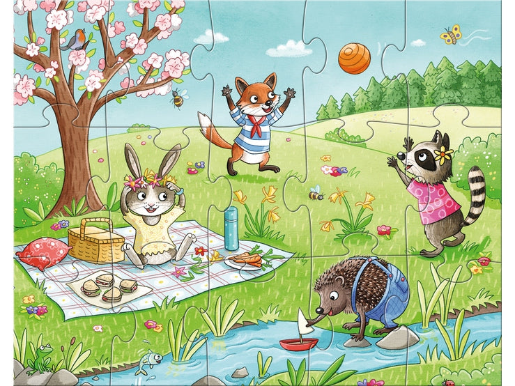 ХАБА Пъзели Четири сезона (3+)