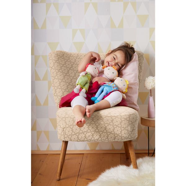 ХАБА Мека кукла за гушкане ЕДА