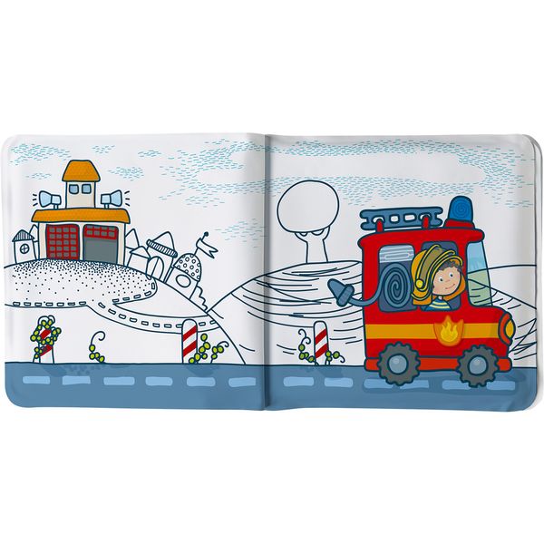 ХАБА магическа книжка за баня Пожарникари