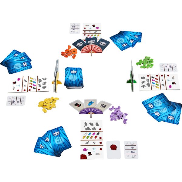 ХАБА Настолна игра КОТЕШКИ БАЛ С МАСКИ (7+)