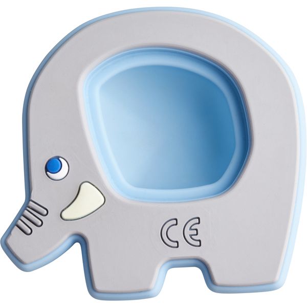 ХАБА Силиконова бебе гризалка Слон