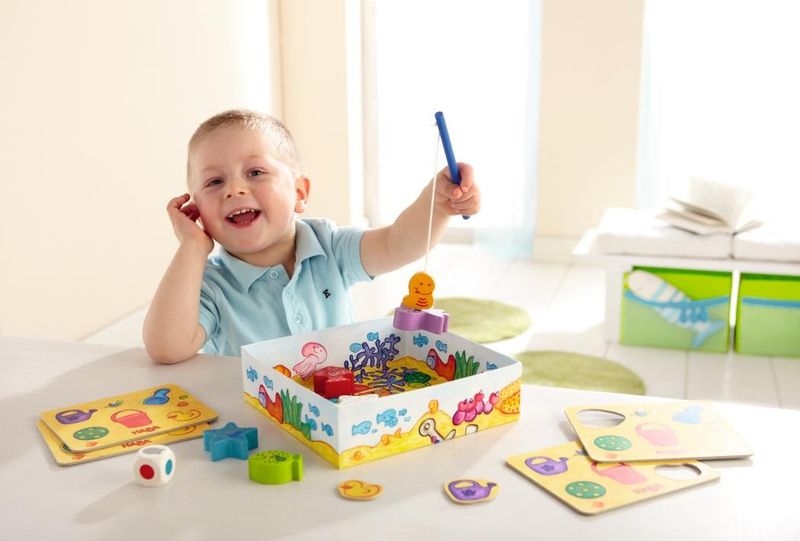 ХАБА Настолна игра със зар РИБОЛОВ (2+)