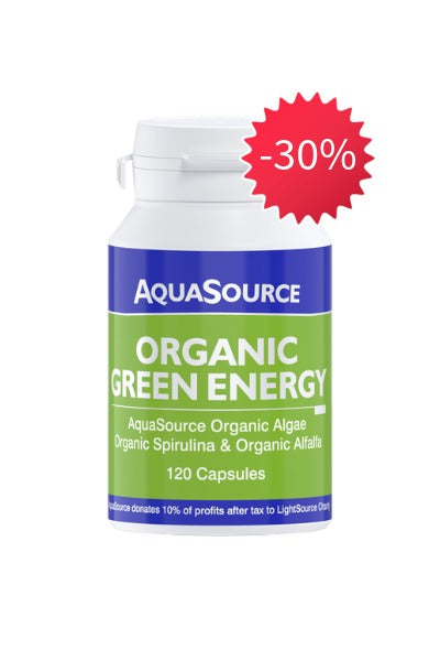 AquaSource Органична Зелена енергия 120 капсули