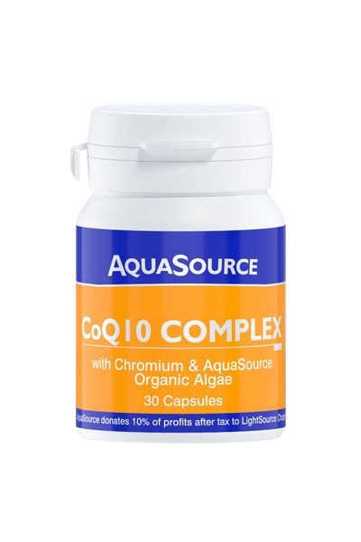 AquaSource Коензим Q10 Комплекс 30 капсули