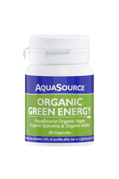 AquaSource Органична Зелена енергия 60 капсули