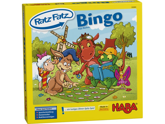 ХАБА Настолна игра Бинго с картинки (4-12)