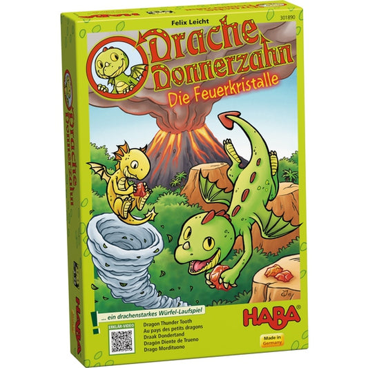 ХАБА ЕКО настолна игра СЪСТЕЗАНИЕТО НА ДРАКОНИТЕ (3+)