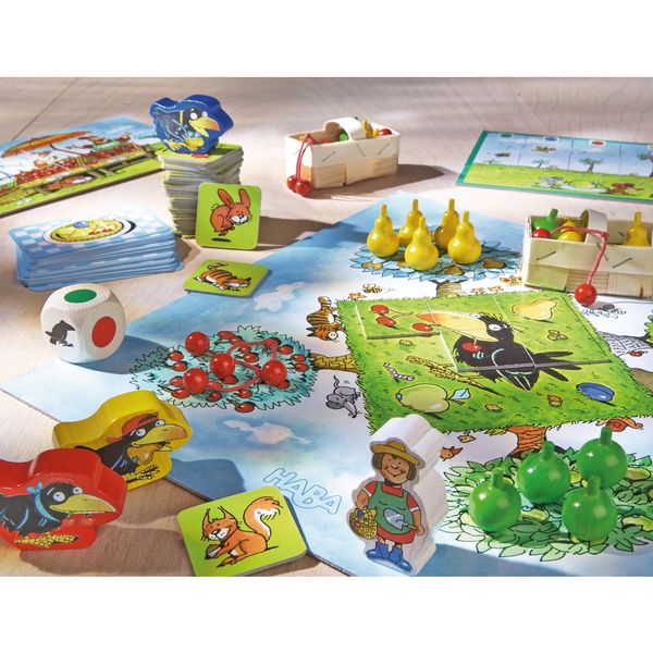 ХАБА Колекция от 10 настолни детски игри Овощна градина (3-6)