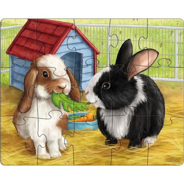 ХАБА три пъзела ДОМАШНИ ЖИВОТНИ (3+)