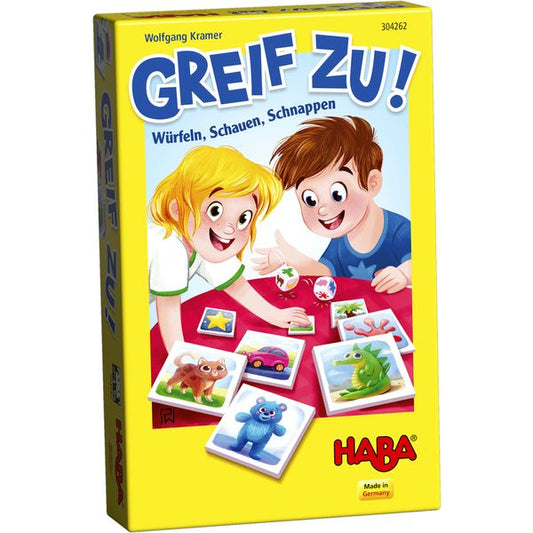 ХАБА Настолна игра със зарове РЕАГИРАЙ БЪРЗО! (4+)