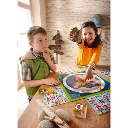 ХАБА Настолна игра ТУРИСТИ В ЕВРОПА (8+)