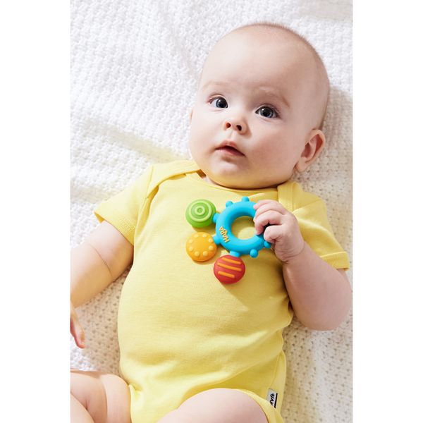 ХАБА Силиконова бебешка гризалка