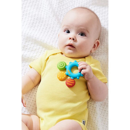 ХАБА Силиконова бебешка гризалка