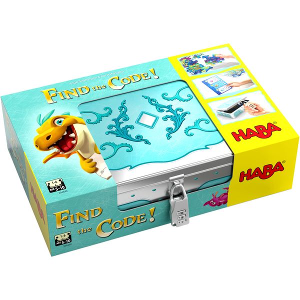 ХАБА Загадъчна настолна игра НАМЕРИ КОДА! ДРАКОНИ! (5+)