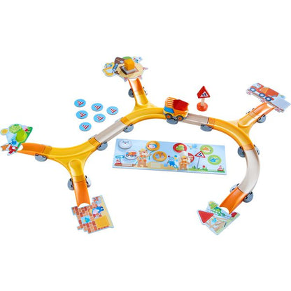 ХАБА Кооперативна настолна игра СТРОИМ ДОМ с вкл. ИГРАЧКА КАМИОН (2+)