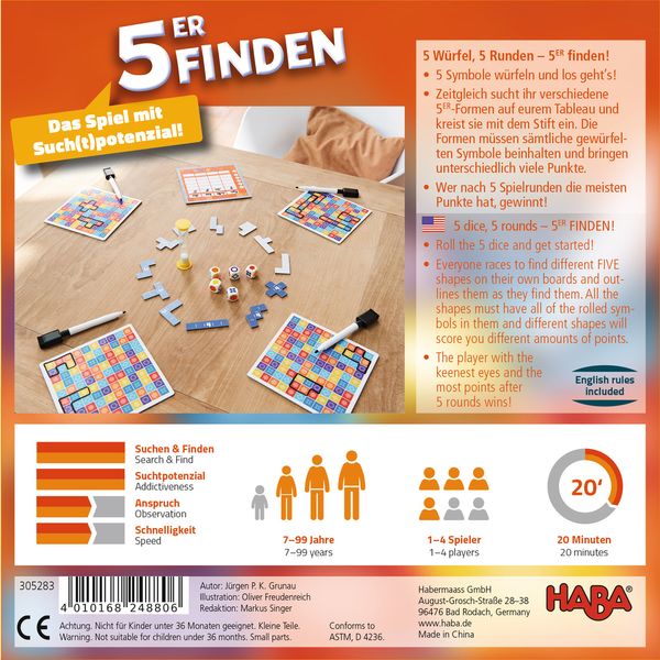 ХАБА Настолна игра ОТКРИЙ ПЕТИЦИТЕ (7+)