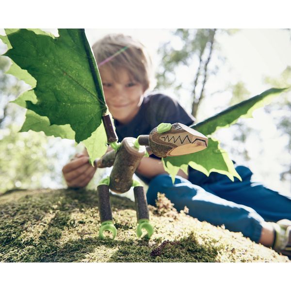 ХАБА Творчески конструктор от натурално дърво стартов комплект (8+)