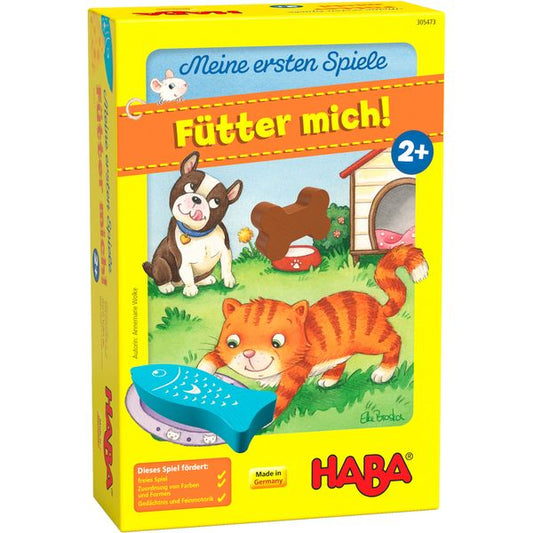 ХАБА Образователна игра С КАКВО СЕ ХРАНЯТ ЖИВОТНИТЕ (2+)