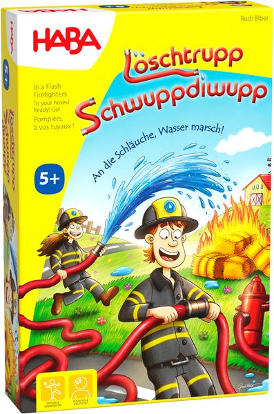 ХАБА Настолна детска игра Пожарен отряд (5+)