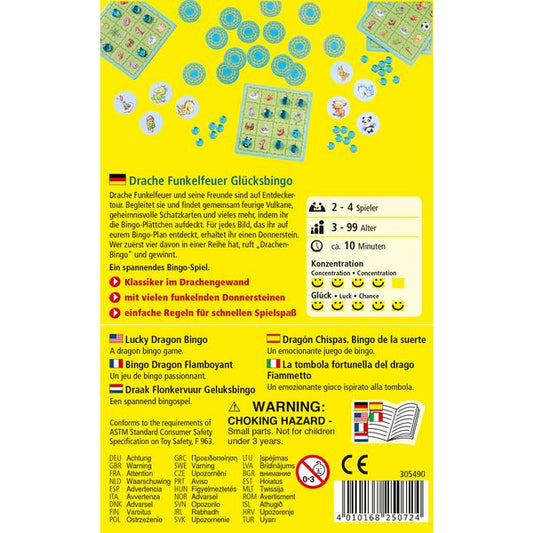 ХАБА Настолна игра БИНГО ДРАКОНИ (3+)