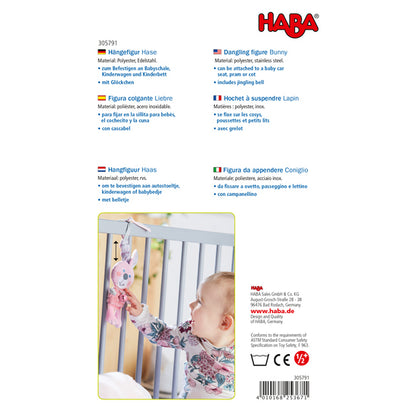 ХАБА Мека висяща бебешка дрънкалка ЗАЕК