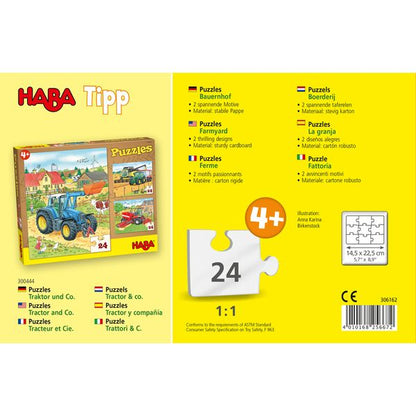 ХАБА КОМПЛЕКТ ДВА ПЪЗЕЛА (х24 части) ФЕРМАТА (4+)