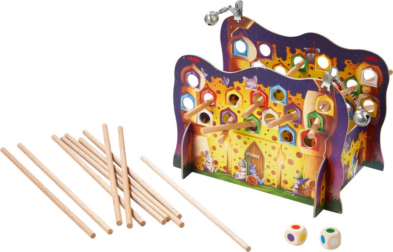 ХАБА Настолна детска игра 3D ТИХО ПРОМЪКВАНЕ като МИШКА (5+)