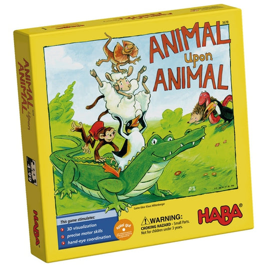 ХАБА Настолна игра джунгла ЖИВОТНО ВЪРХУ ЖИВОТНО (4+)