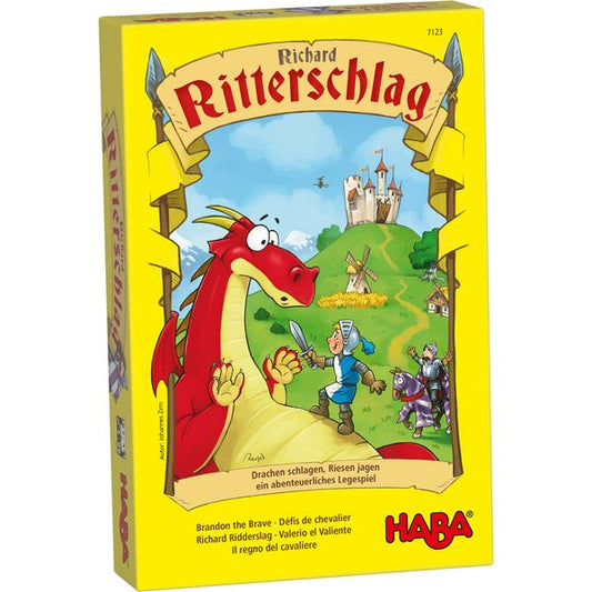 ХАБА Настолна игра с редене Брандън смелият рицар (5+)