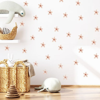 Pastelowe Love стикери за стена Красиви незабравки