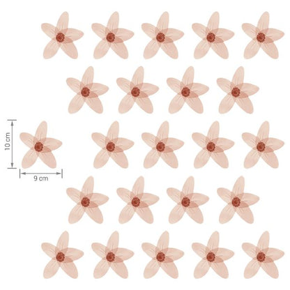 Pastelowe Love стикери за стена Красиви незабравки