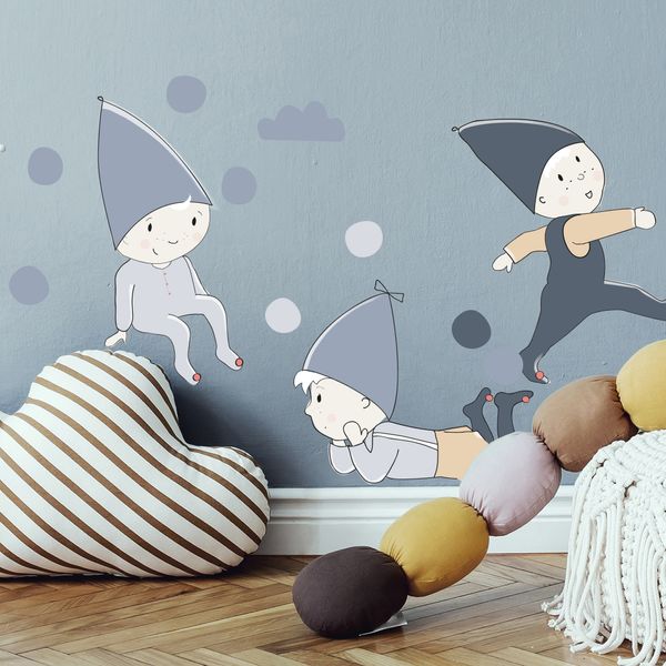 Pastelowe Love стикери за стена Духчета